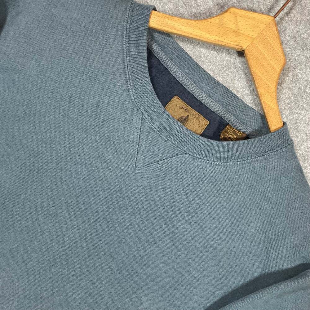 St John's Bay Authentic Est 1984 Blue Crewneck Sweatshirt